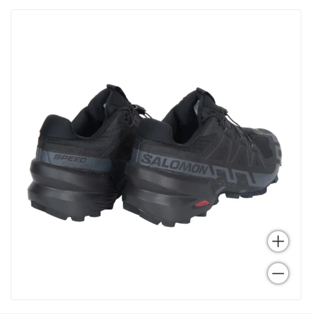 New! Salomon Ladies' Women Girls Speedcross 6 Shoe Black Color QuickLACE NWT NIB - Picture 4 of 12